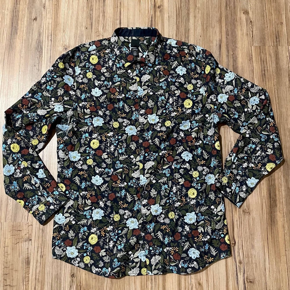 Slim Fit Cotton Button-down